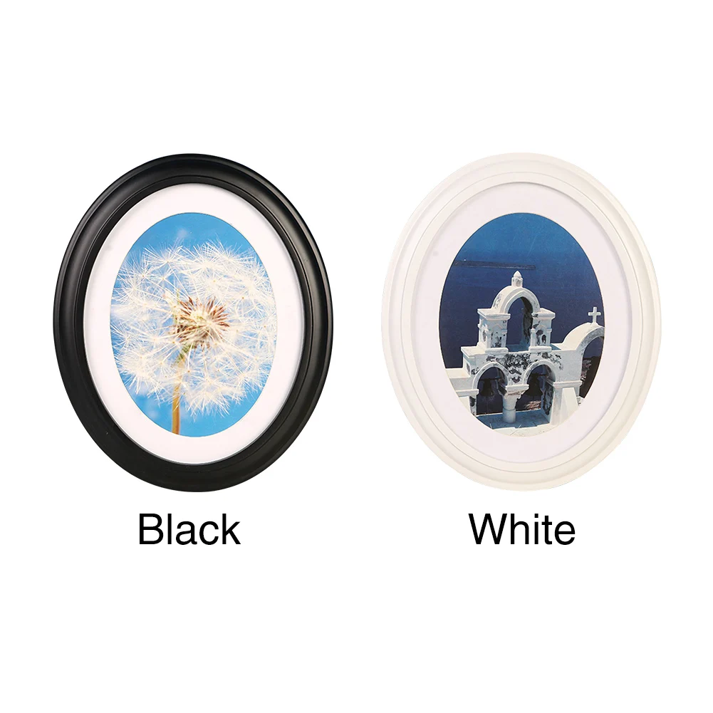 Классическая деревянная овальная фоторамка настенная подвесная декоративная с