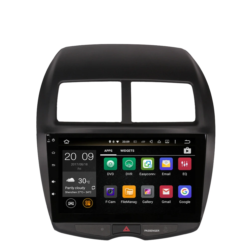 Android 10 0 Восьмиядерный Автомобильный GPS-навигатор мультимедийный DVD-плеер для