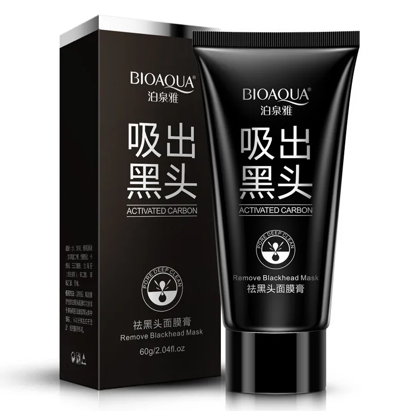 Маска для лица BIOAQUA из черной грязи глубокое очищение удаление черных точек маска