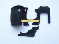100original 3 pieces grip rubber cover unit for canon 6d dslr camera with 3m glue
