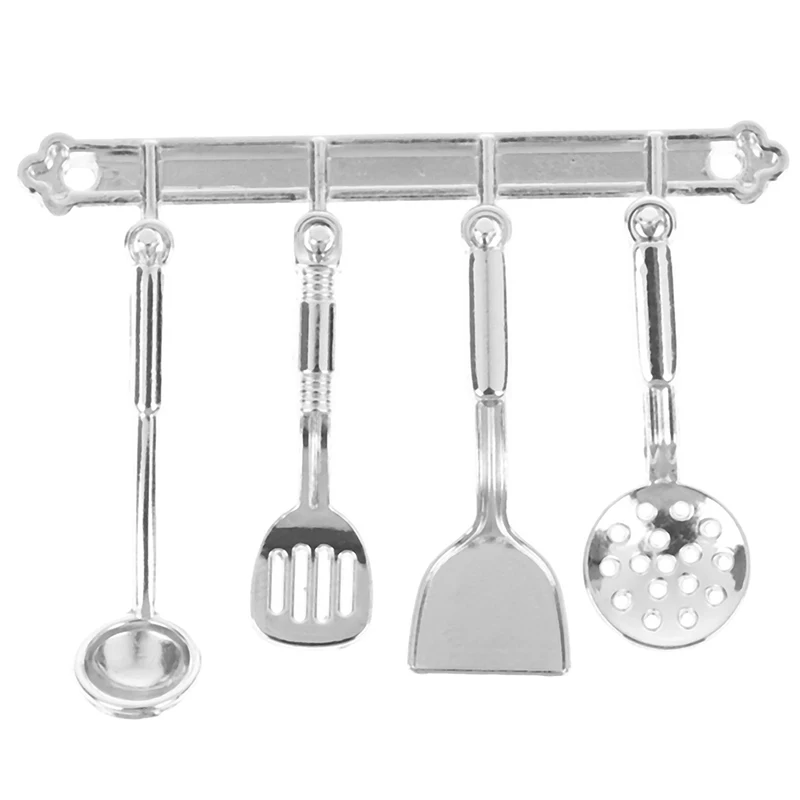 5pcs/Set Miniature Mini Cookware Tools Miniatures Casa De Munecas 1:12 Kitchen Doll house DIY Accessories Kit | Игрушки и хобби