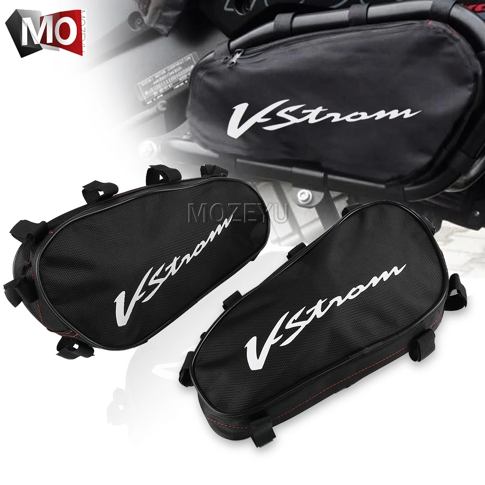 

Для Suzuki V-дополнительный DL1000 DL 1000 2014-2021 2020 мотоциклетный бампер рамка амортизатор водонепроницаемая сумка инструмент для ремонта сумка для установки