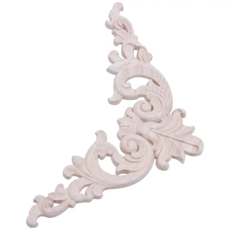 20*20 см резная угловая шкафчик с аппликацией из резины и древесины дуба