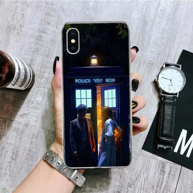 Чехол Tardis для iPhone 11 12 13 Pro XS XR X Max 7 8 6 6S Plus Mini + 5 SE | Мобильные телефоны и аксессуары