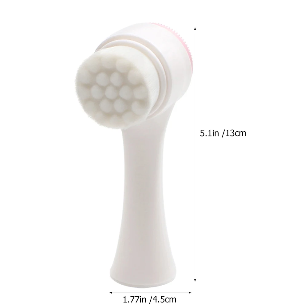 2 шт. силиконовые двусторонние щётки для чистки|Устройства чистки лица| |