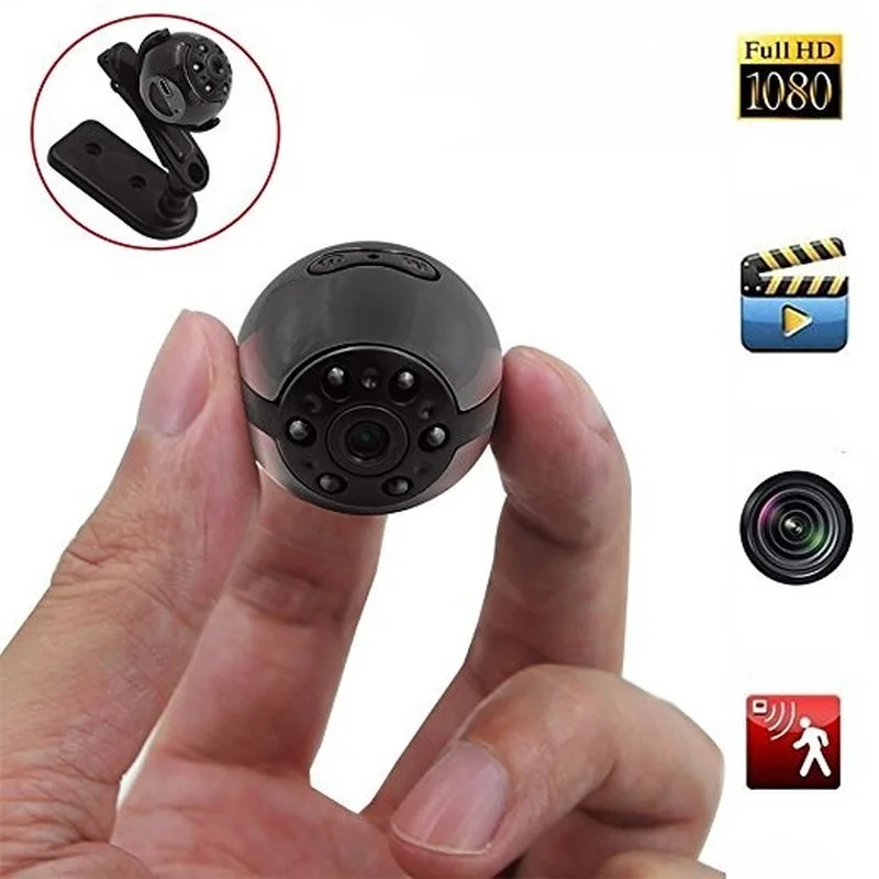 

1080PFull HD 6 LED Infrared Night Vision Motion Detection Portable Camera Home Surveillance Nanny Cam Mini Camera Camcorders