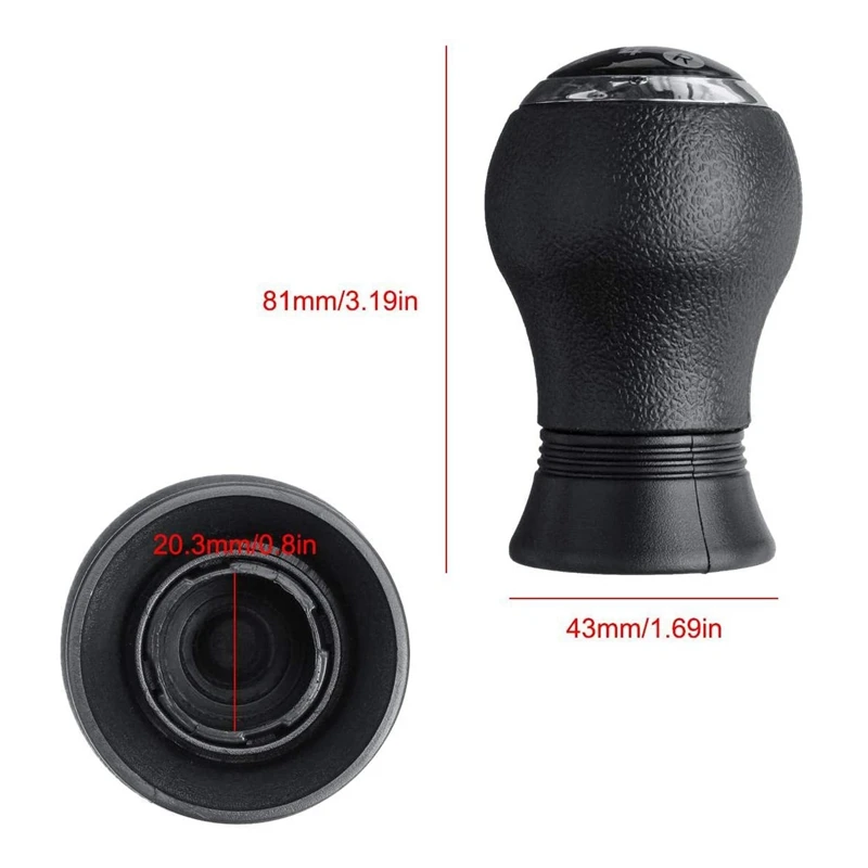 Ручка рычага переключения передач 5 скоростей с универсальным автоматическим