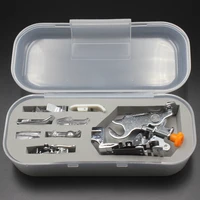 eight piece presser foot set plastic box packaging household sewing machine accessories made in taiwan cy 008