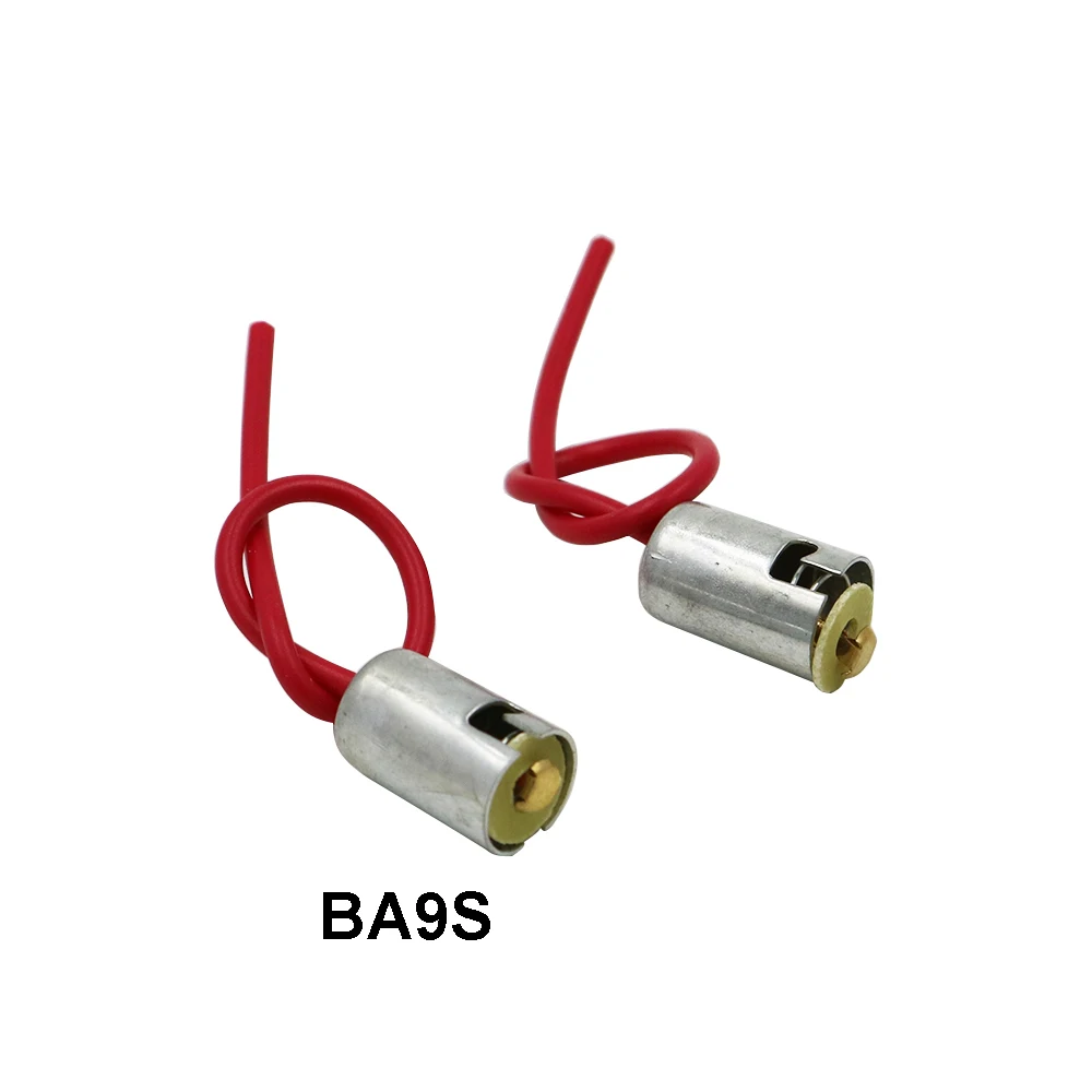 YSY 2X BA15S BA15D S25 BA9S T9 разъем для одной лампы галогенный налобный фонарь отрезок