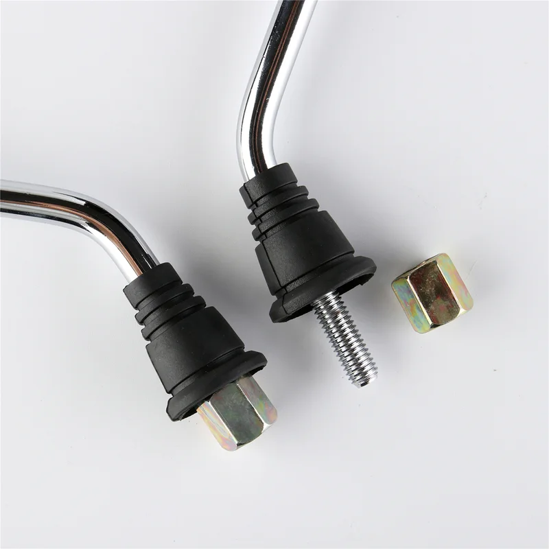 

Universial 8mm 10mm Motorcycle Mirror Scooter E-Bike Rearview Mirrors 2Pcs/Pair Electromobile Back Side Convex Mirror