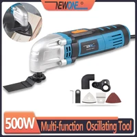 newone 500w oscillating multi tool electric trimmer multi angle cutting power tool renovator with saw blades