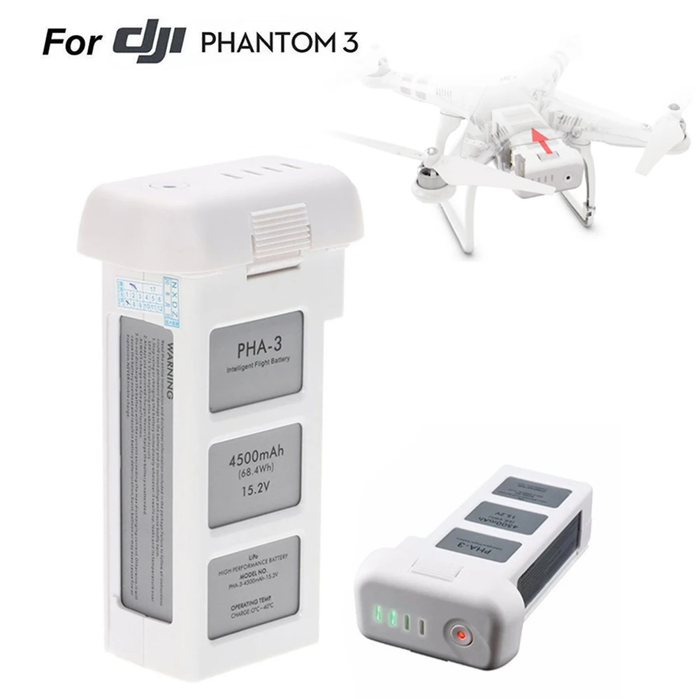 15 2 в 4500 мАч для интеллектуального аккумулятора LiPo DJI Phantom 3 Pro Advanced (1 год