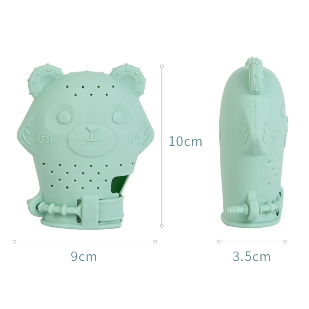 

New Teething Glove Silicone Baby Nursing Teether Infant Girls Boys Teething Gel Safety Baby Molar Stick silikonperlen