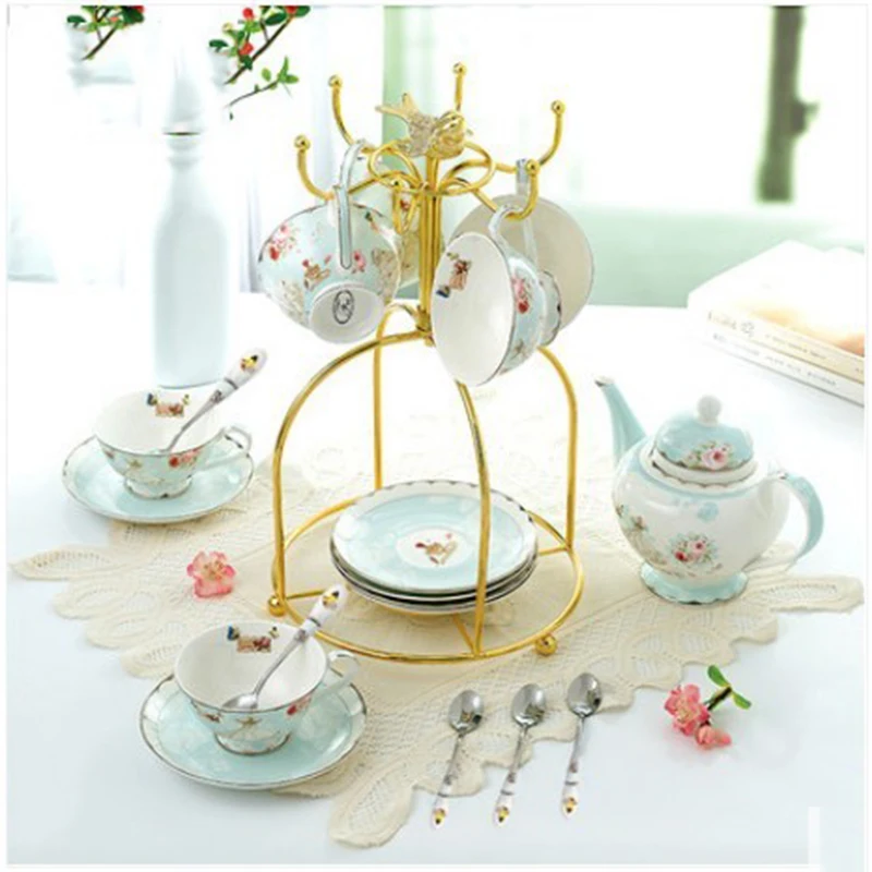 Чайные чашки в стиле ретро романтическая кружевная Европейская кофейная чашка