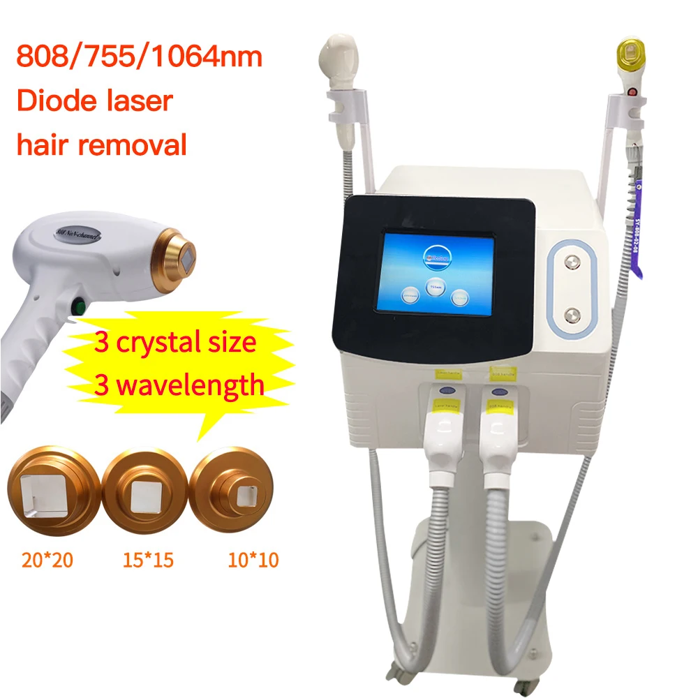 

2021 NEWEST Multifunctional Use Beauty Laser / ND yag tattoo removal + 808 diode laser hair removal