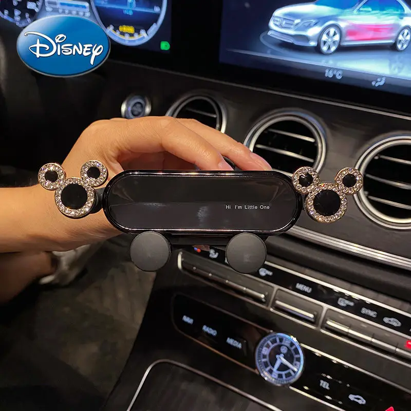 

Disney Mickey Mouse Car Cute Multi-function Car Phone Holder Navigation Bracket Mobile Phone Artifact