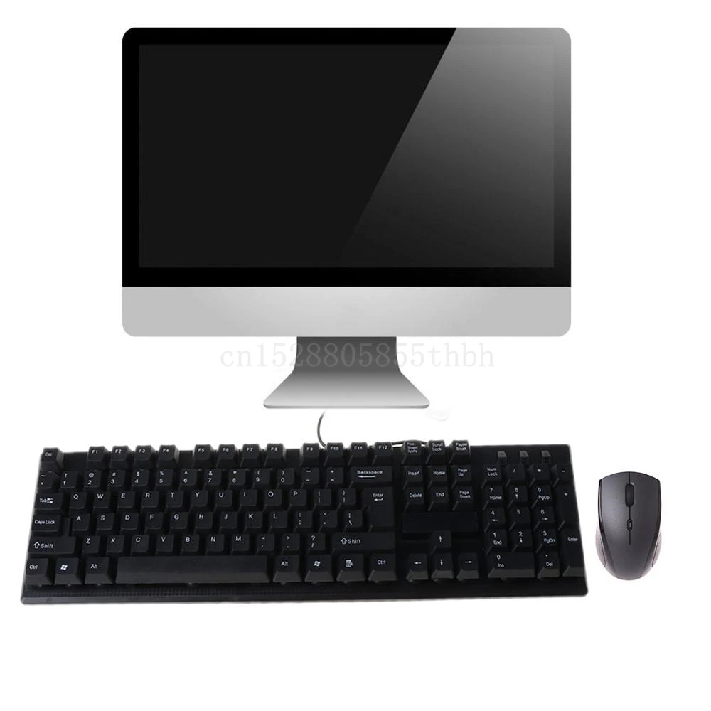 USB-клавиатура Проводная Водонепроницаемая с 104 клавишами русская Арабская