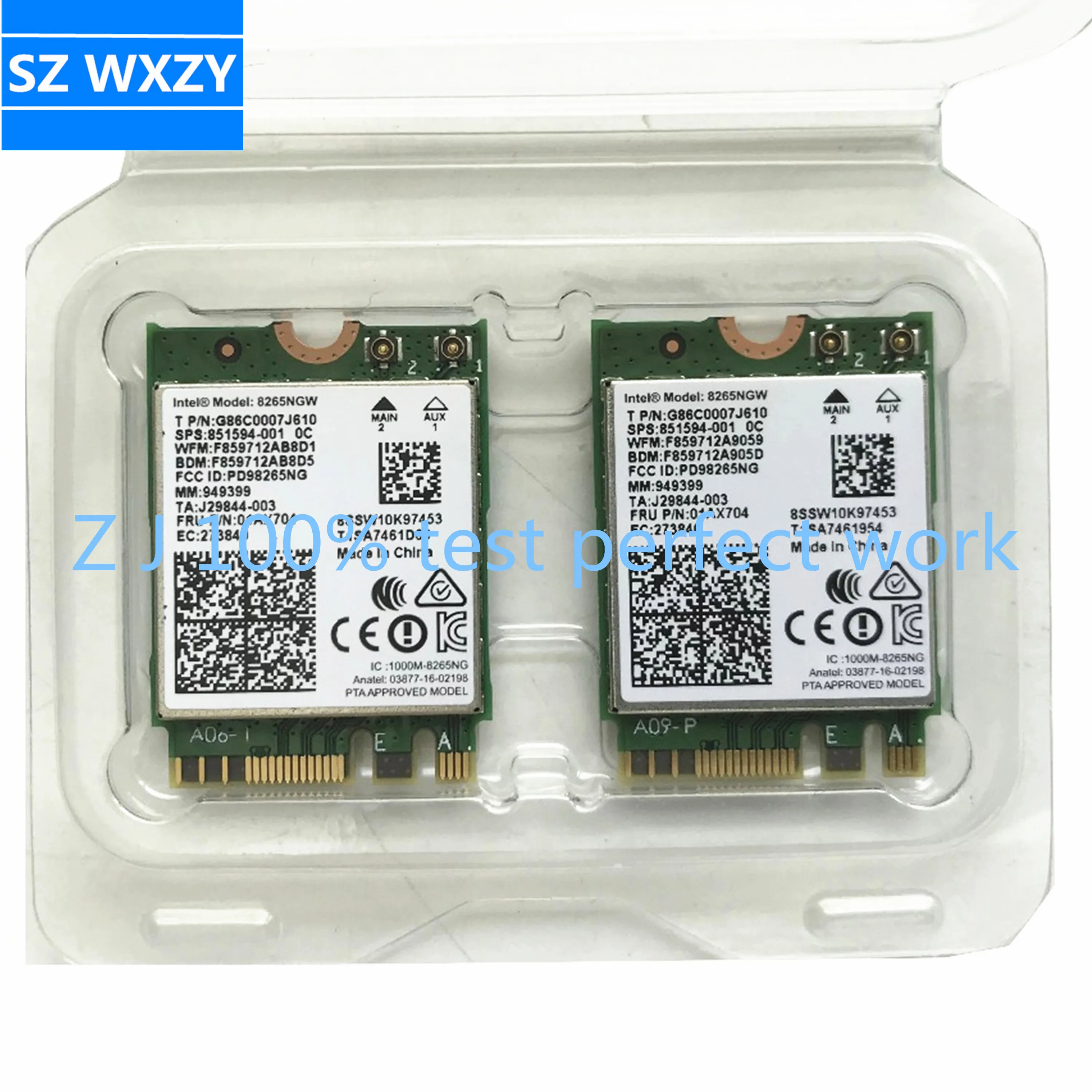 Новый двухдиапазонный беспроводной-AC 8265 8265AC 8265NGW NGFF Wifi для HP 820 G3 840 420 440 SPS 851594-001 FRU
