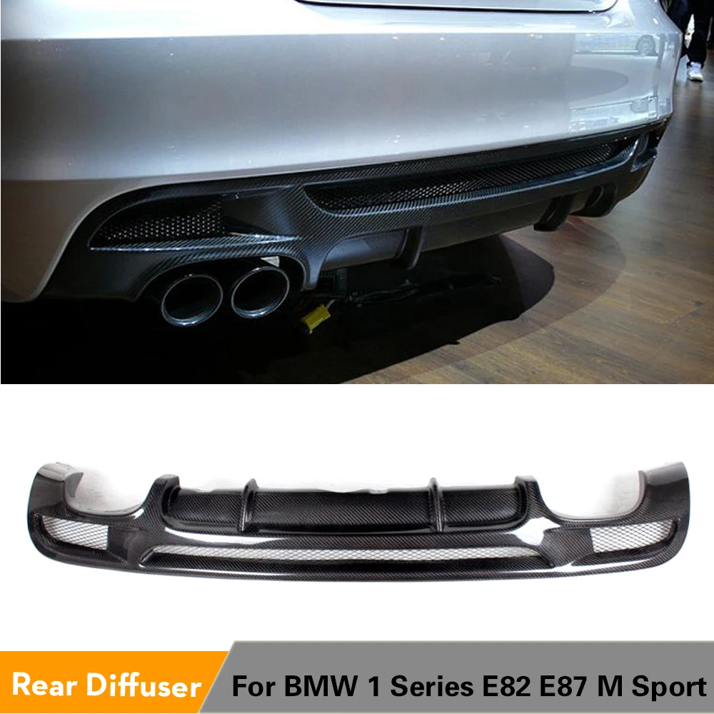 Carbon Fiber / FRP Rear Bumper Diffuser Lip For BMW E82 E88 M Sport 2 Door Only 2007 - 2013 Convertible Non Hatchback