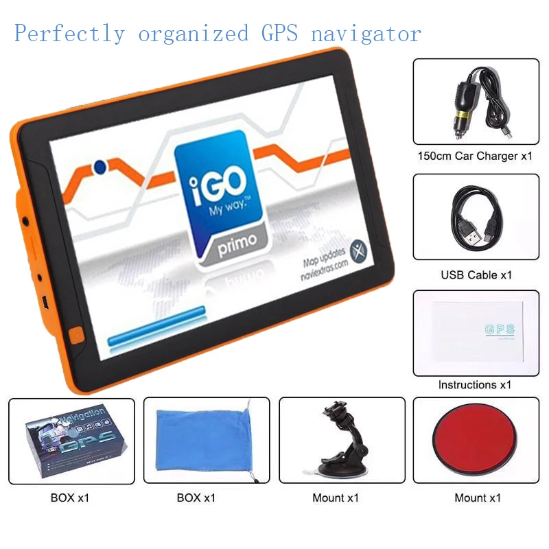 Автомобильный GPS навигатор &quot9 дюймовый автомобильный gps Android quad core1G + 16 ГБ FM