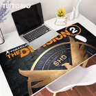 Большой коврик для мыши XXL, домашний коврик для мыши, настольные коврики для мыши, коврик для мыши с разделением Tom Clancy's the Division, нескользящий коврик для геймеров, Настольный коврик для мыши для ноутбука