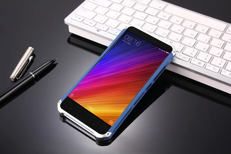Антиосенняя металлическая рамка пластиковая задняя крышка для Xiaomi mi 5S mi 5S M5S алюминиевый сплав Мобильный Xiao mi 5S M 5S бампер чехол+ подарок