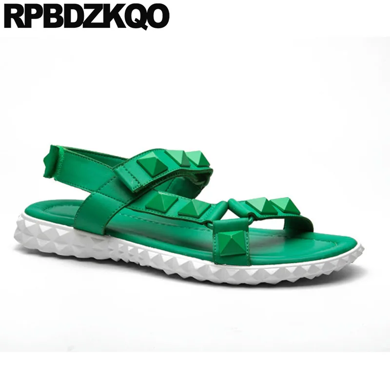 открытый носок роскошь колос 2018 Римский обувь шпилька итальянский Настоящая