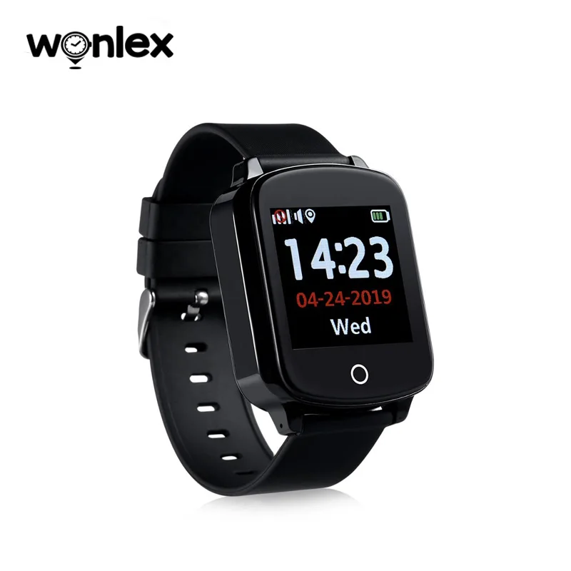Wonlex пожилых плавательный часы Водонепроницаемость IP67 больше сенсорный Экран 1 54