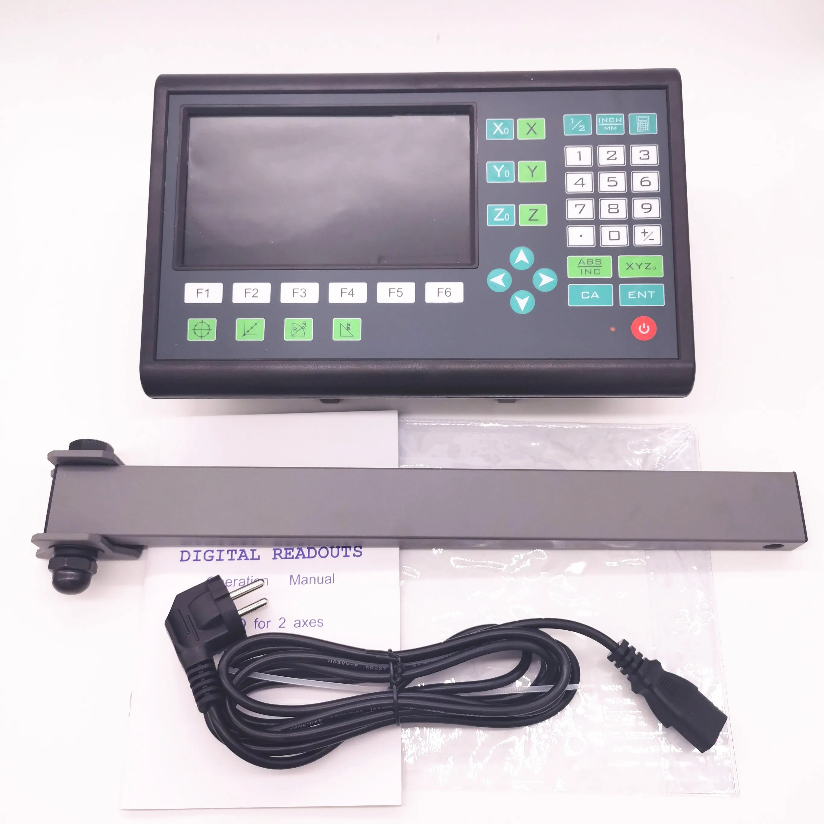 Токарный станок фрезерный комплект УЦИ 2-осевой цифровой индикатор ЖК-дисплей 220