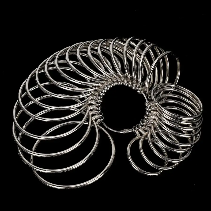 Стандартный браслет измерения круг металлический размер запястья измерительный