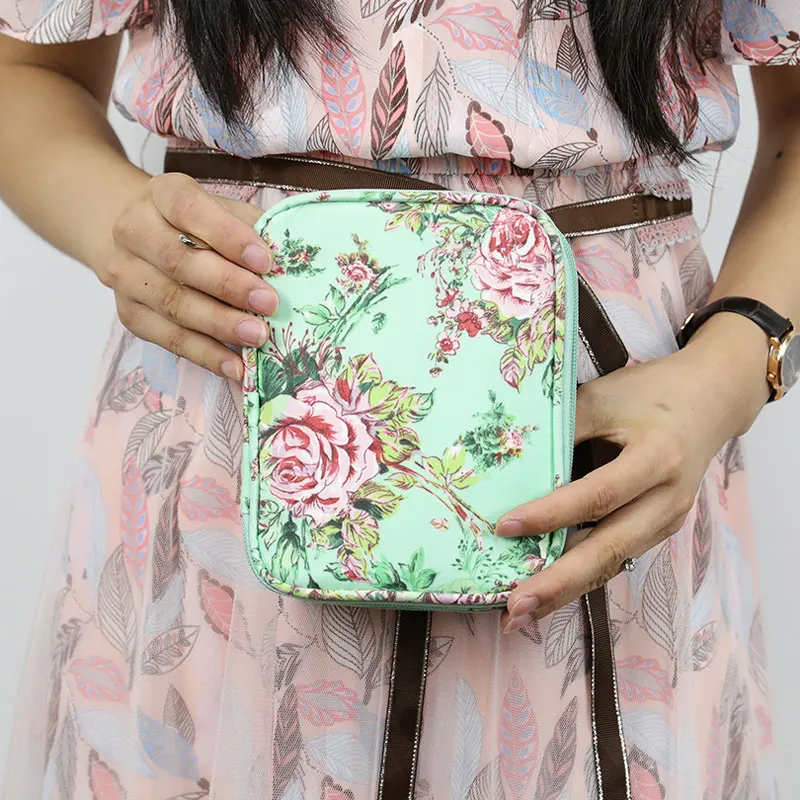 Пустая сумка для хранения пряжи вязания крючком крючков и вязальных игл ручного