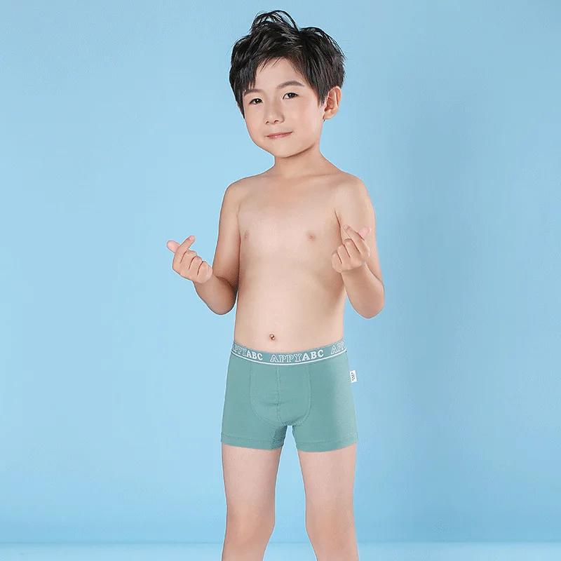 Нижнее белье для мальчиков полосатые шорты детей Корейская одежда нижнее