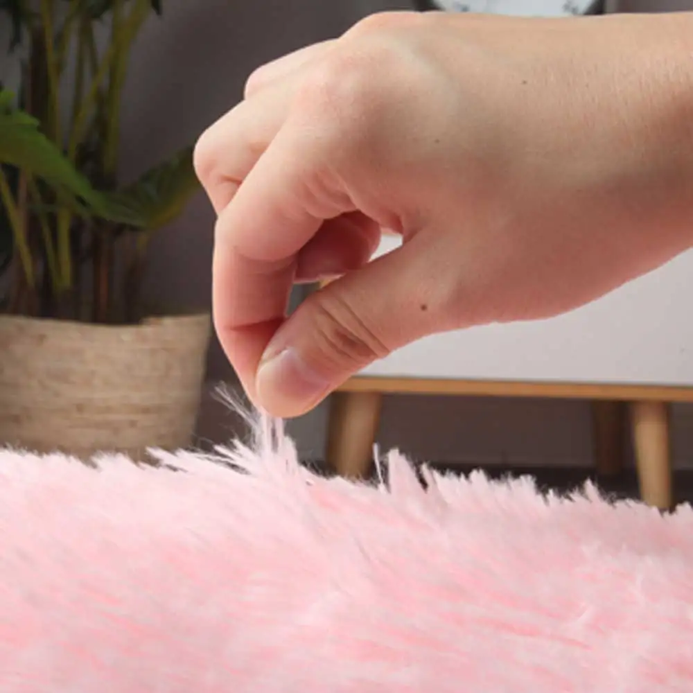 

Plush Carpet Living Room Fluffy Rug Thick Bed Room Carpets Anti-Slip Floor Gray Soft Rugs Tie Dyeing Velvet Kids Room Mat