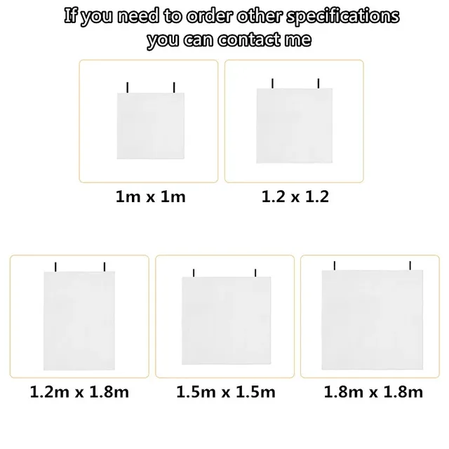 1M x 1M fireproof blanket, glass fiber fireproof and flame