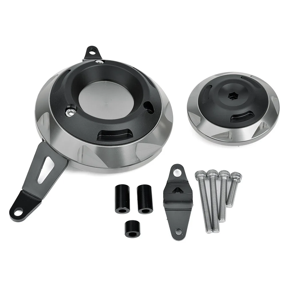 

Fit for Kawasaki ninja400 Z400 modified side cover anti falling ball protection cover engine anti falling block