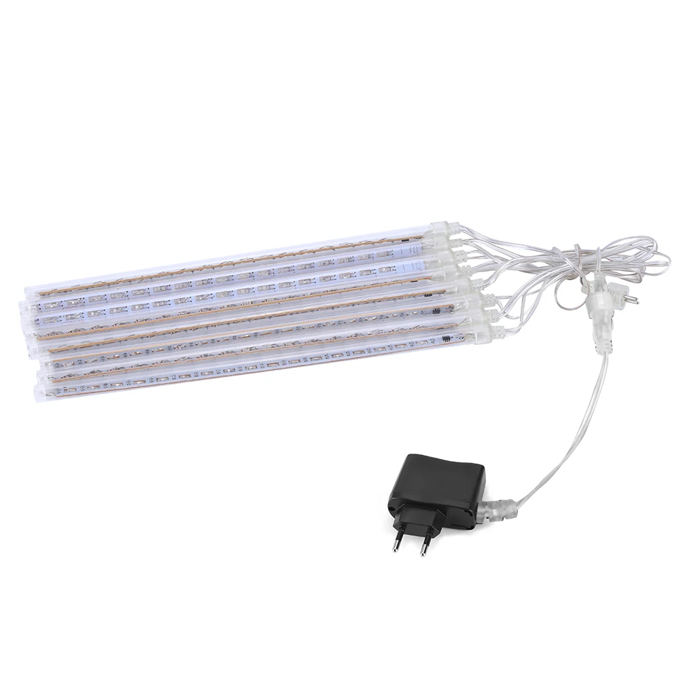 

Уличная светодиодная гирлянда «метеоритный дождь» с 8 трубками, 30 см