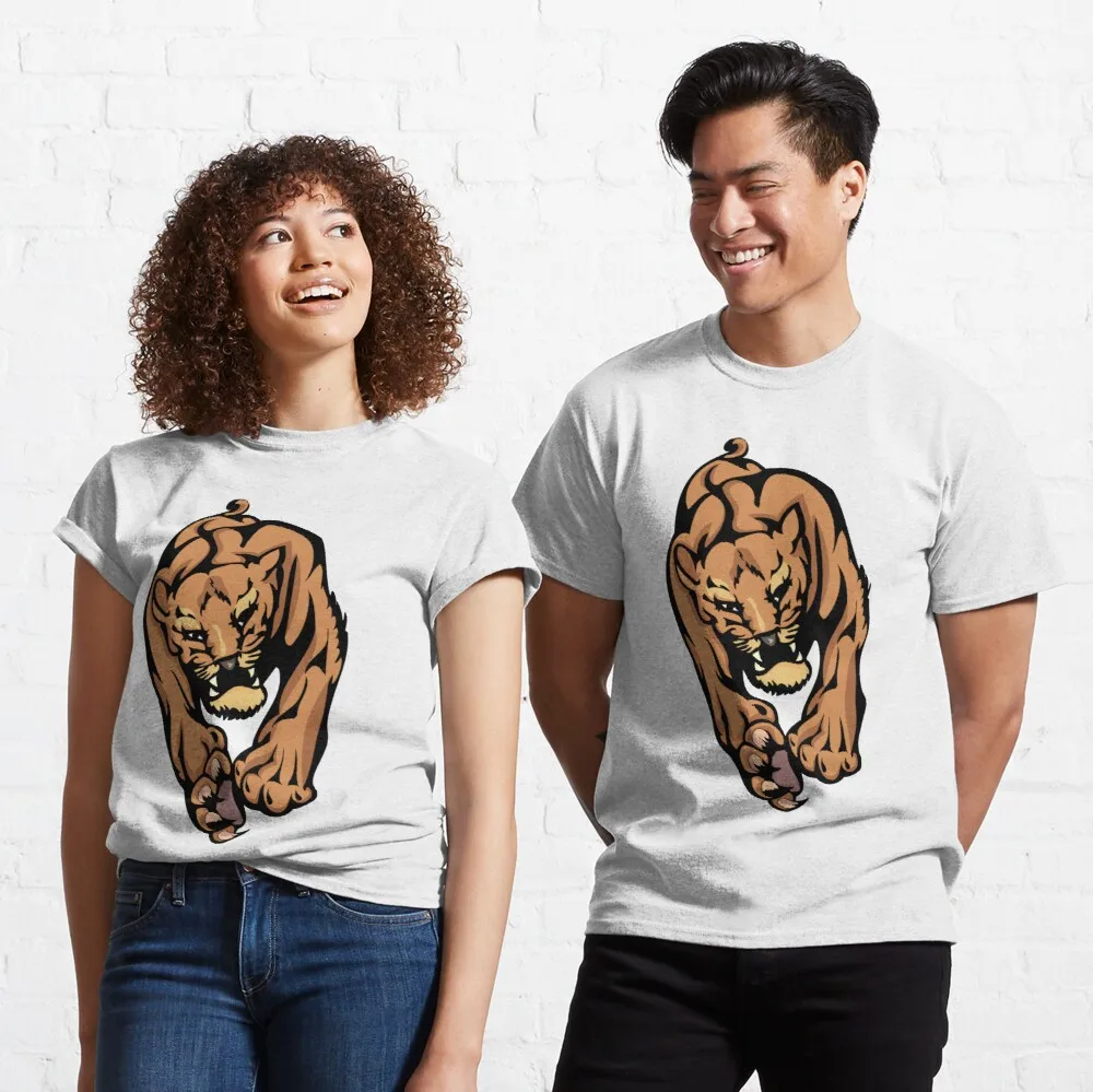 

Tops T Shirt Women Amazing wild big cat Classic T-Shirt