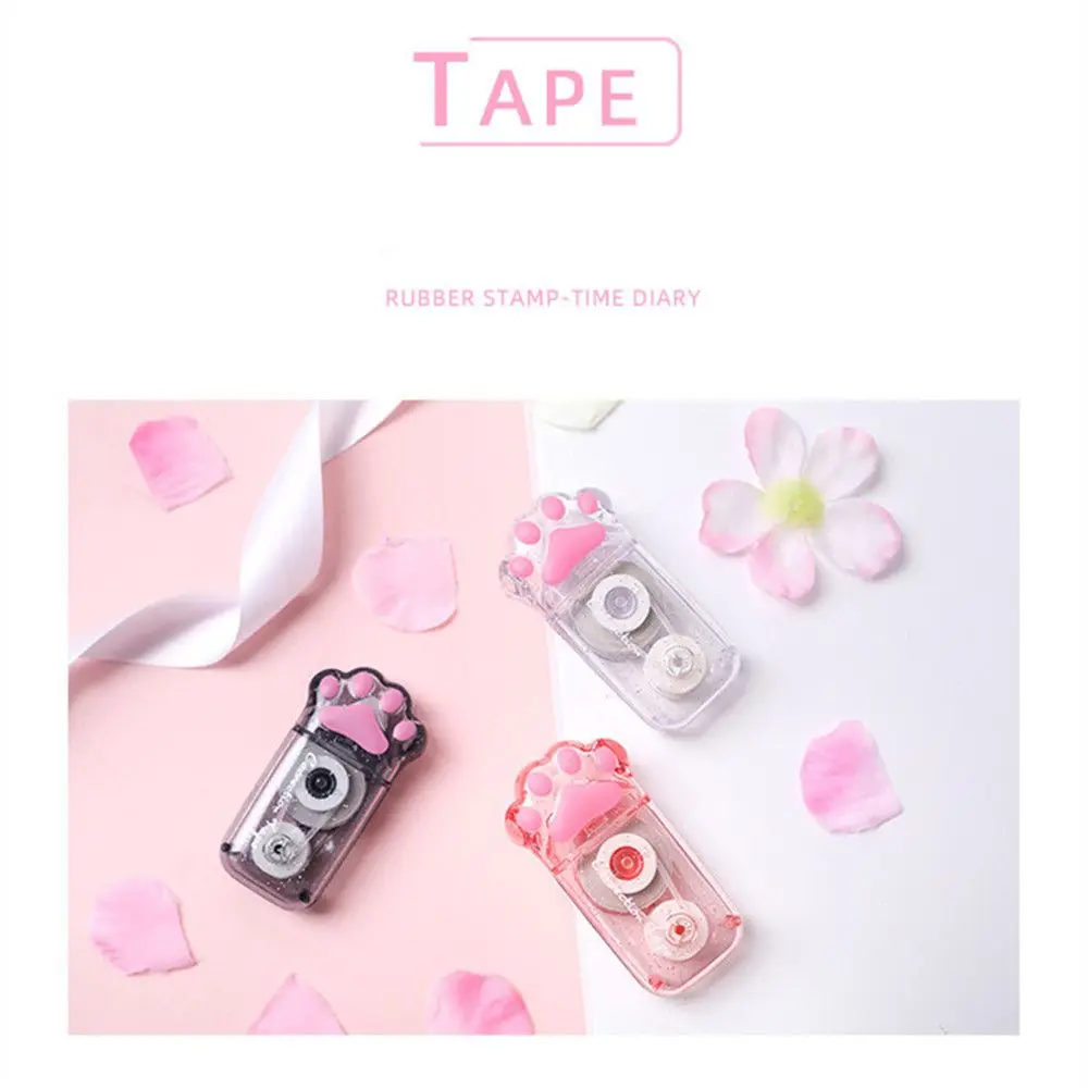 

Fashion Stationery Correction Supplies School Office Supplies 5mm 6m Cartoon Correction Tape Cat Claw
