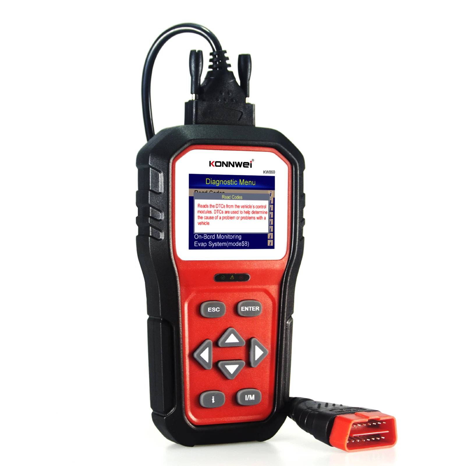 Автомобильный диагностический сканер KONNWEI KW860 OBDⅡ считыватель неисправностей