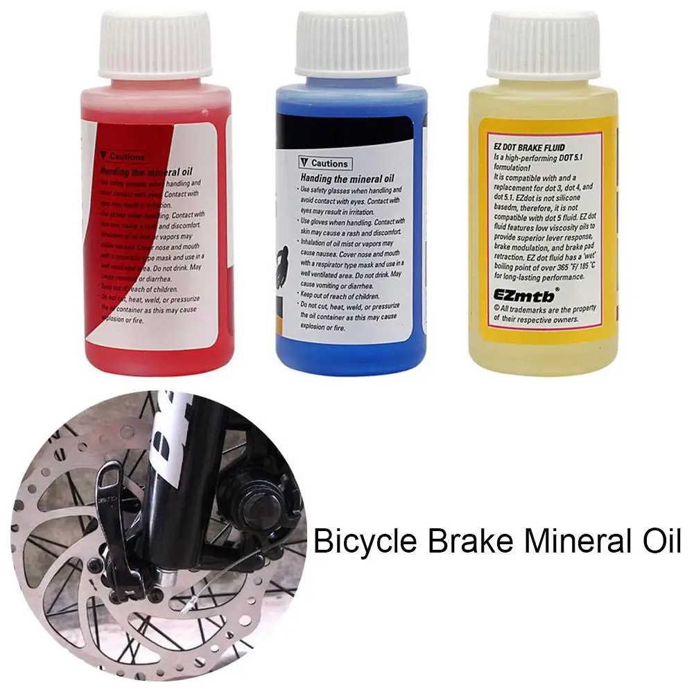 Bicycle Brake Mineral Oil Fluid Hydraulic Disc Lubricant for Shimano Magura Tektro Mountain Bikes | Спорт и развлечения