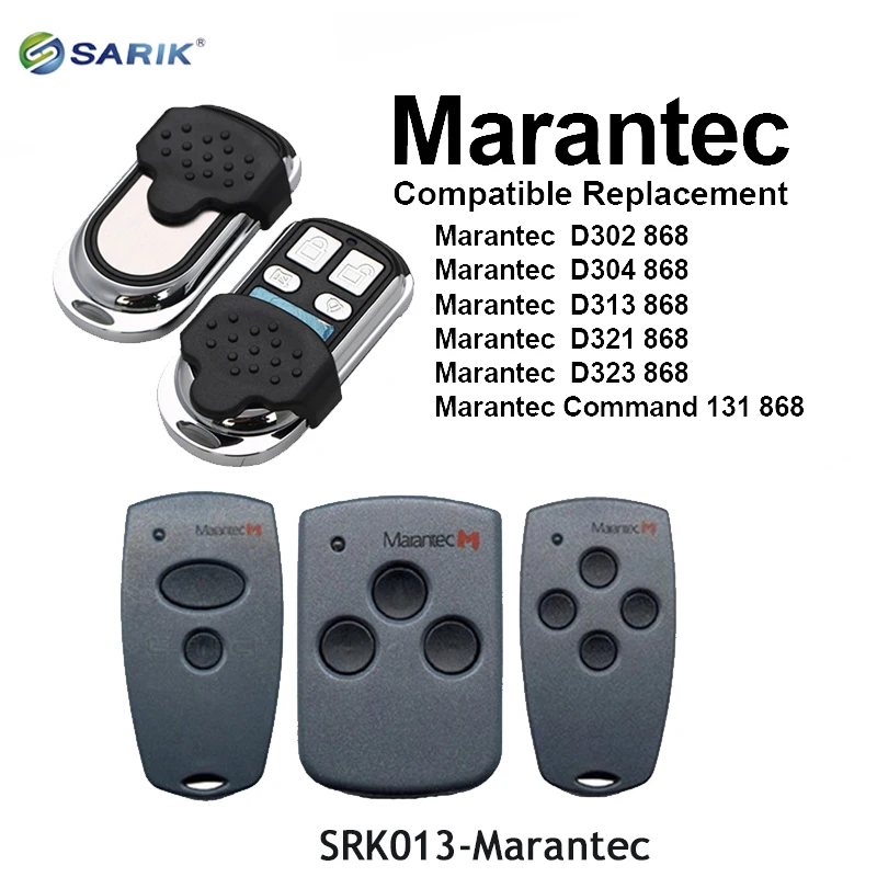 Дубликатор Marantec D302 D304.D313 868 МГц пульт дистанционного управления с непрерывно