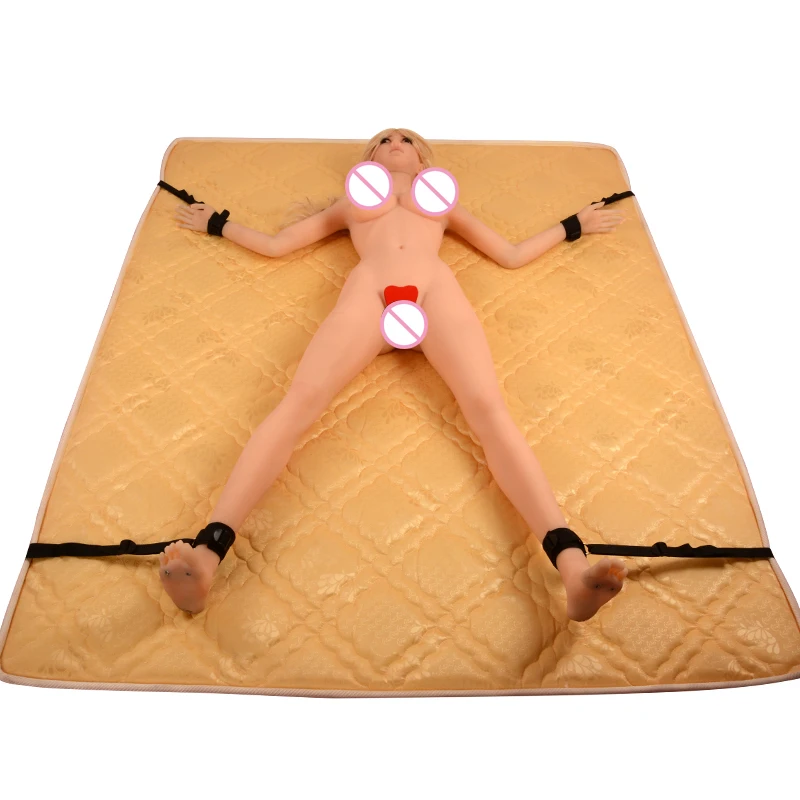 Бондаж для секса в кровати игрушка Фетиш-набор секс-игрушка любви руки лодыжки