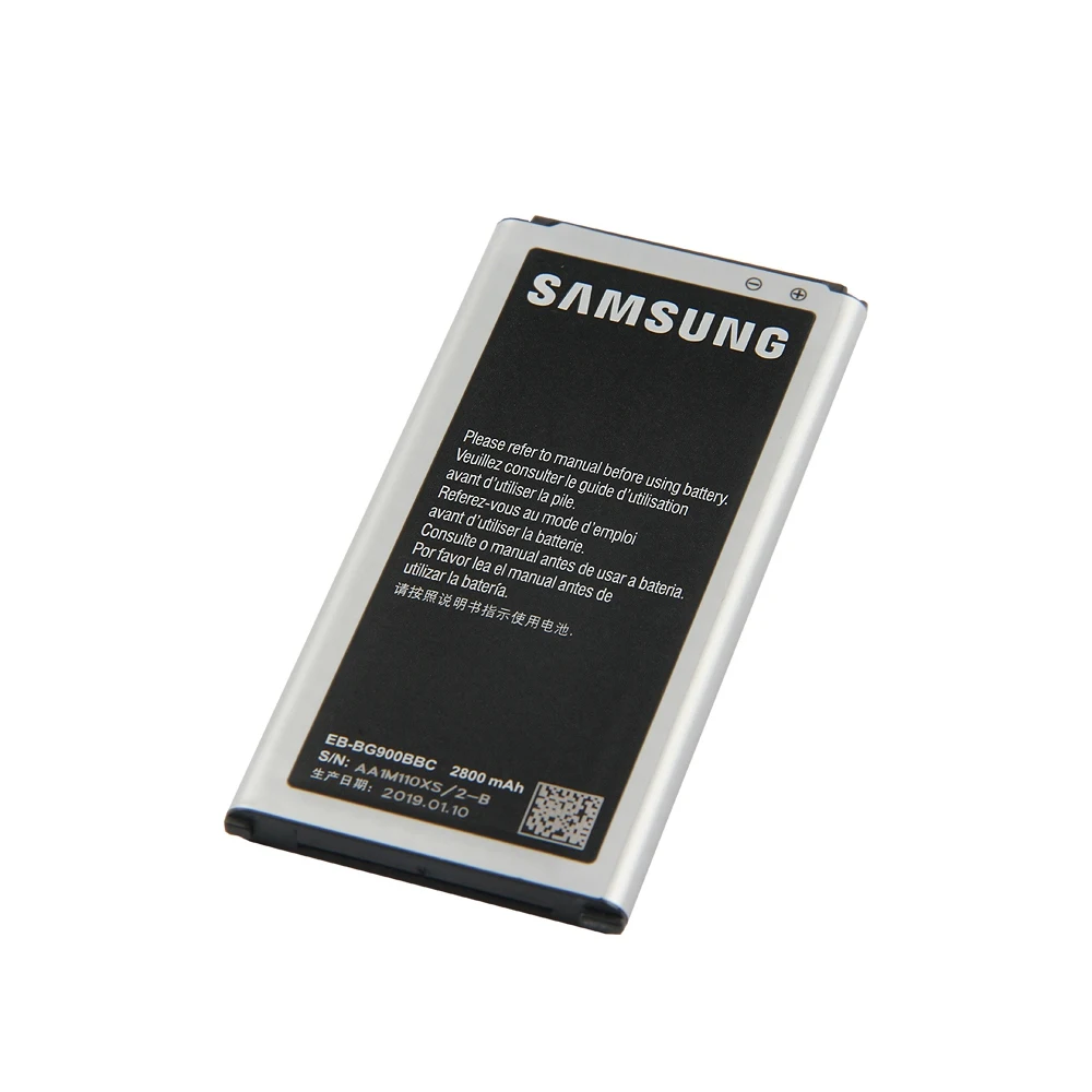 Аккумулятор Samsung S5 оригинальный для Galaxy G900 G900S G900I G900F G900L G900H 9008 в 9006 Вт NFC 2800