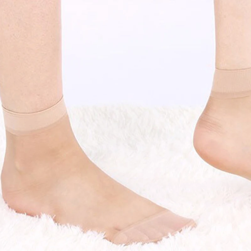 Носки женские эластичные однотонные дышащие дезодорирующие мягкие повседневная