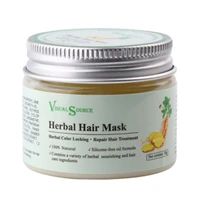 herbal hair mask ginger ginseng polygonum multiflorum angelica care moisturizing repair damage root scalp treatment