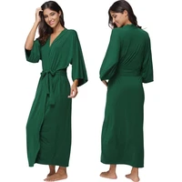 witbuy autumn modal night wear robes womens pajamas casual kimono intimate sleepwear coat soft bathrobe women towel gown 2021