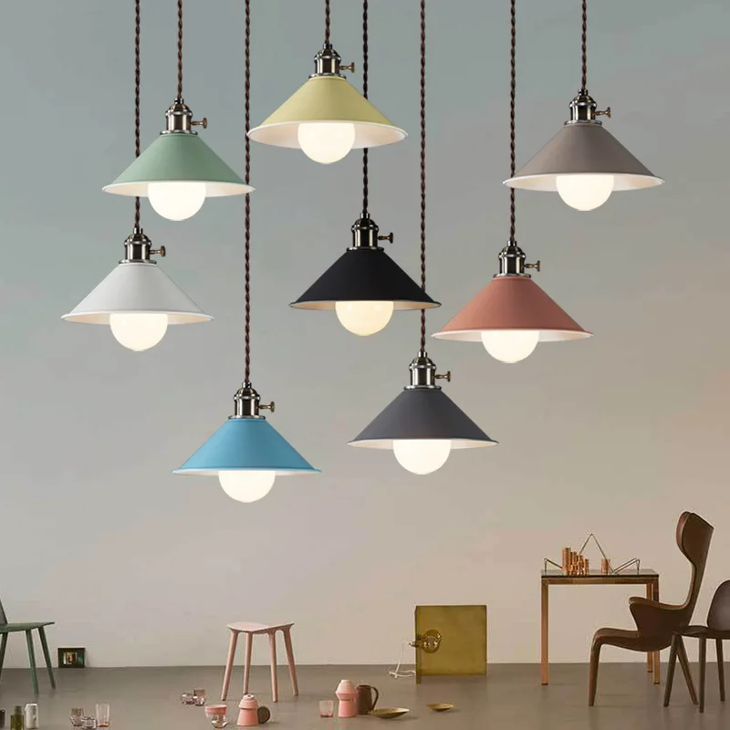 

japan luminaria deco maison crystal LED pendant lights bedroom luminaire