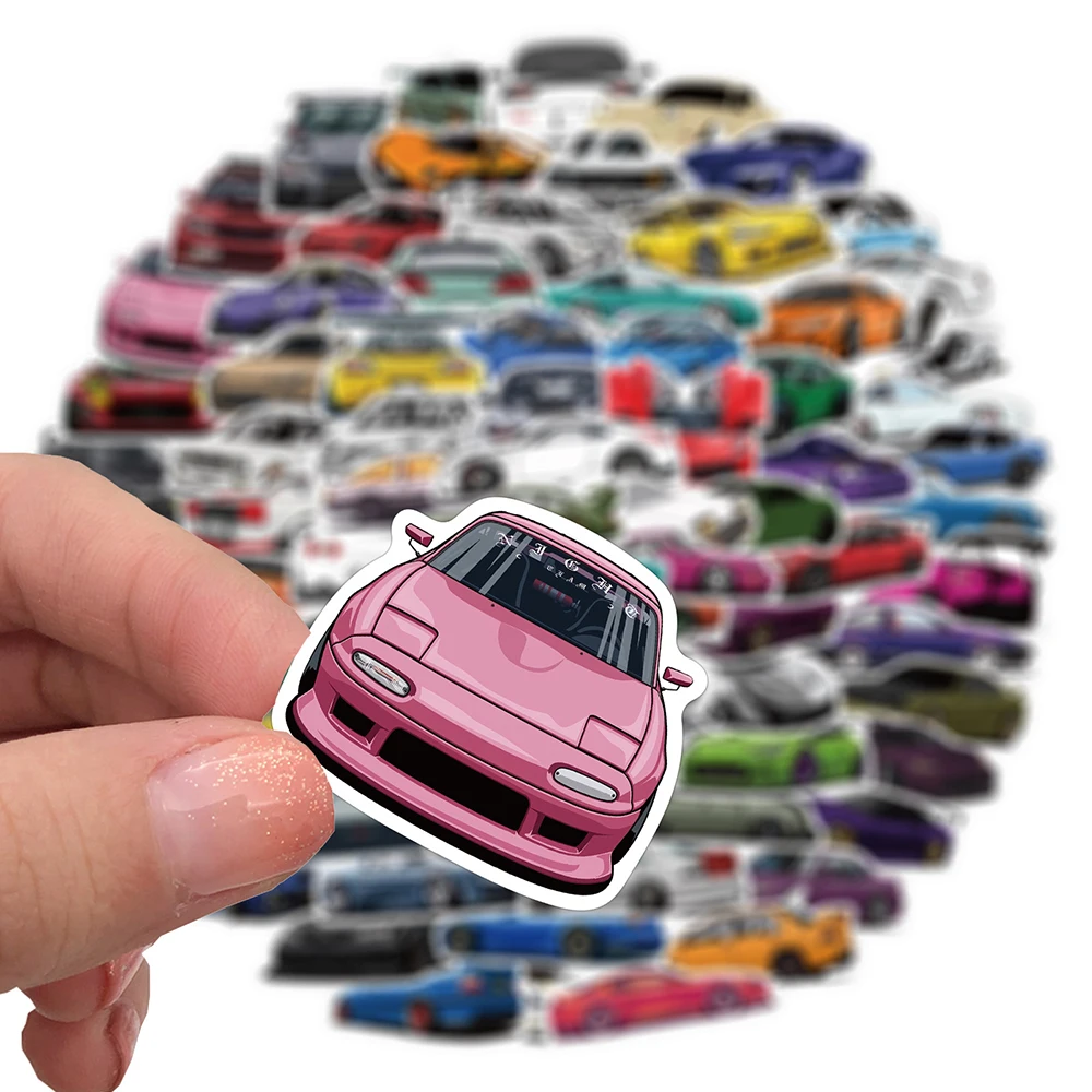 10/30/50/100 шт. JDM модифицированный гоночный автомобиль граффити Стикеры s ноутбук