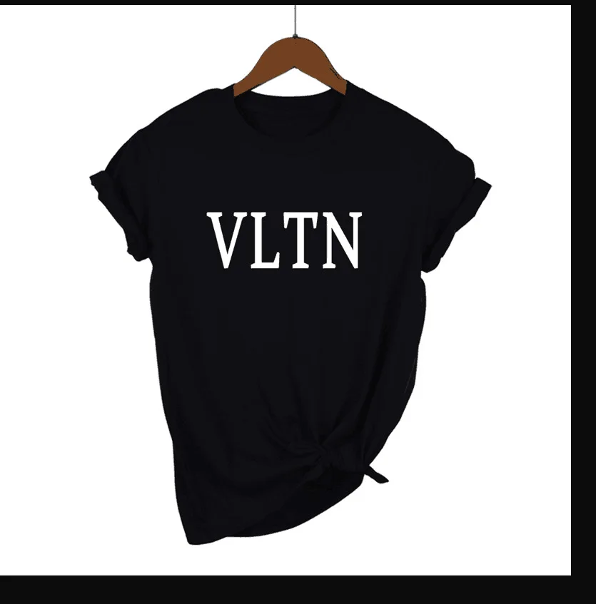 black2 Модная одежда, футболка Kawaii, Забавные футболки Tumblr, топ, I Dont Need A Valentine, I Need, Футболка Harajuku, повседневные футболки топы - Цвет: black2