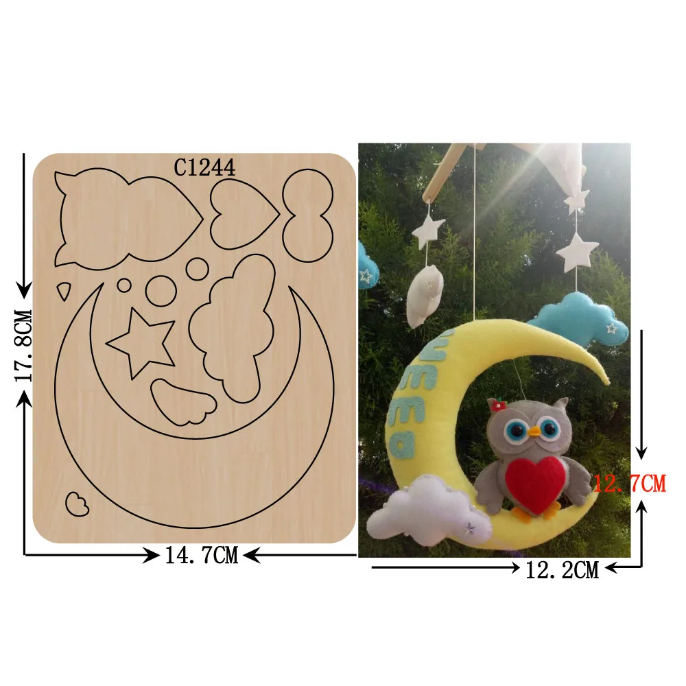 Новый деревянный штамп в виде совы для скрапбукинга | Дом и сад